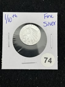1/10th Fine Silver Coin