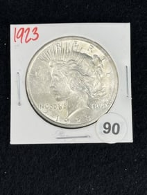 1923 Peace Silver Dollar Coin