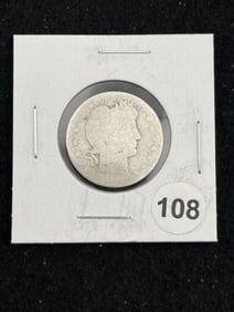 Barber Quarter Coin