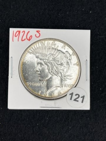 1926 S Peace Silver Dollar Coin (1 of 2)