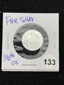 1/10th Fine Silver Coin