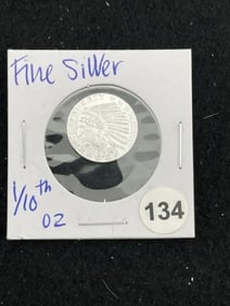 1/10th Fine Silver Coin