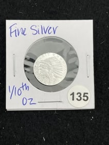 1/10th Fine Silver Coin