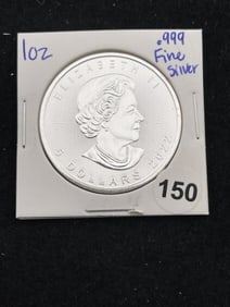 1 Ounce .999 Fine Silver Coin