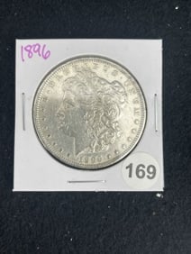 1896 Morgan Silver Dollar Coin