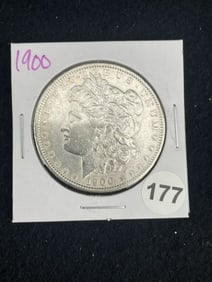 1900 Morgan Silver Dollar Coin