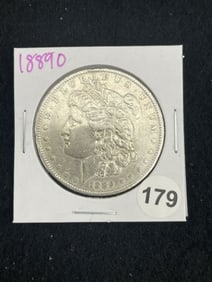 1889 O Morgan Silver Dollar Coin