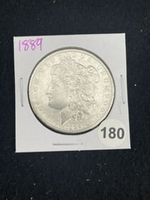1889 Morgan Silver Dollar Coin