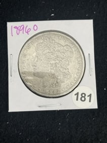 1896 O Morgan Silver Dollar Coin
