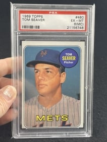 1969 Topps Tom Seaver Baseball Card