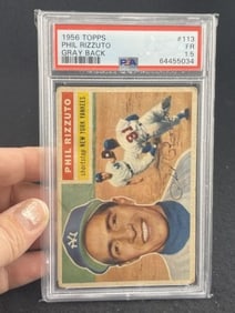 1956 Topps Phil Rizzuto Baseball Card