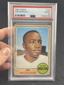 1968 Topps Joe Morgan Baseball Card