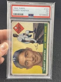 1955 Topps Sandy Koufax Baseball Card