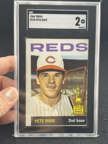 1964 Topps Pete Rose Baseball Card