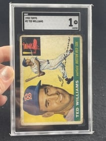 1955 Topps Ted Williams Baseball Card
