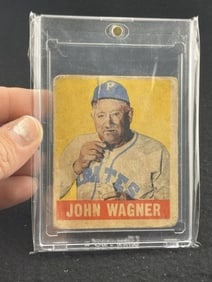 John Honus Wagner Baseball Card