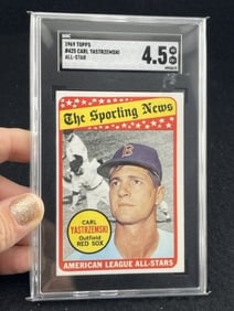 1969 Topps Carl Yastrzemski Baseball Card