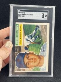 1956 Topps Harmon Killebrew Baseball Card