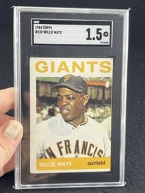 1964 Topps Willie Mays Baseball Card