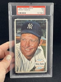 1964 Topps Mickey Mantle Baseball Card
