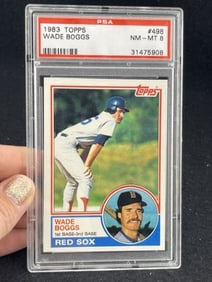 1983 Topps Wade Boggs Baseball Card