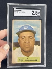 1954 Bowman Roy Campanella Baseball Card