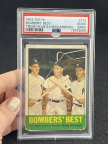 1963 Topps Mickey Mantle Baseball Card