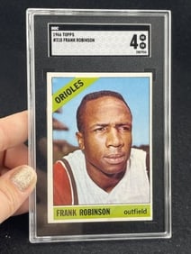 1966 Topps Frank Robinson Baseball Card