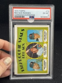 1972 Topps Carlton Fisk Baseball Card