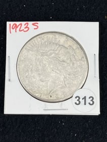 1923 S Peace Silver Dollar Coin