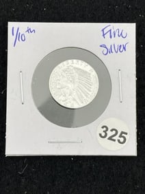 1/10th Fine Silver Coin