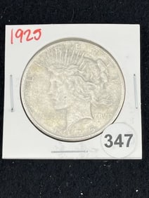 1925 Peace Silver Dollar Coin
