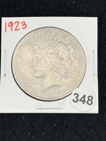 1923 Peace Silver Dollar Coin