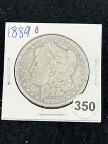 1889 O Morgan Silver Dollar Coin