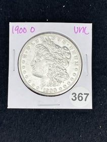 1900 O UNC Morgan Silver Dollar Coin