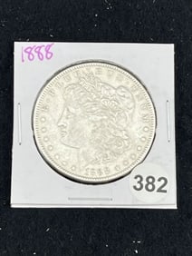 1888 Morgan Silver Dollar Coin