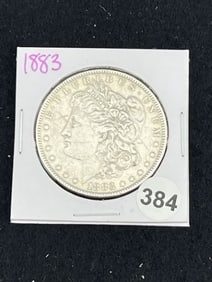 1883 Morgan Silver Dollar Coin