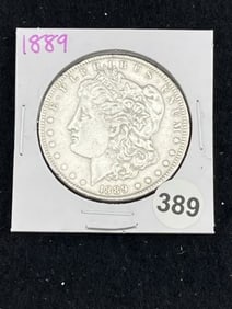 1889 Morgan Silver Dollar Coin