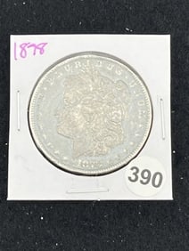 1878 Morgan Silver Dollar Coin