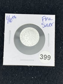 1/10th Fine Silver Coin