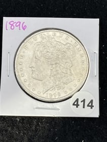 1896 Morgan Silver Dollar Coin