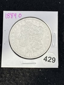 1889 O Morgan Silver Dollar Coin