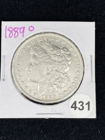 1889 O Morgan Silver Dollar Coin