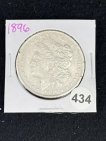 1896 Morgan Silver Dollar Coin