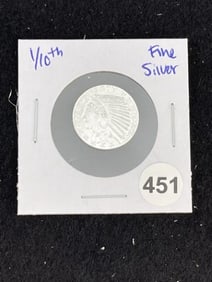 1/10th Fine Silver Coin