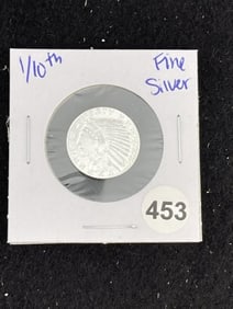 1/10th Fine Silver Coin