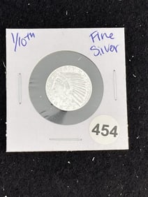 1/10th Fine Silver Coin