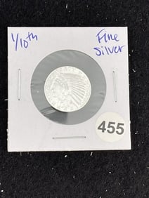 1/10th Fine Silver Coin