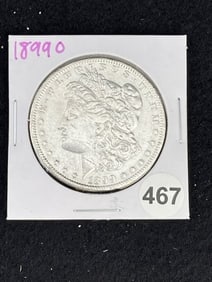 1899 O Morgan Silver Dollar Coin