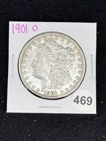 1901 O Morgan Silver Dollar Coin